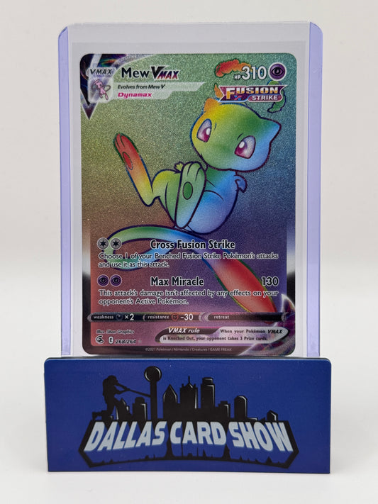 2021 Pokemon - Mew VMAX (Secret) - 268/264 Fusion Strike NM