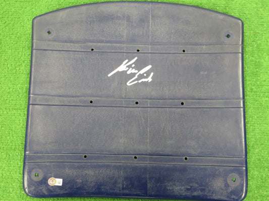 KEVIN VON ERICH SIGNED ORIGINAL TEXAS STADIUM Seat Bottom BAS COA