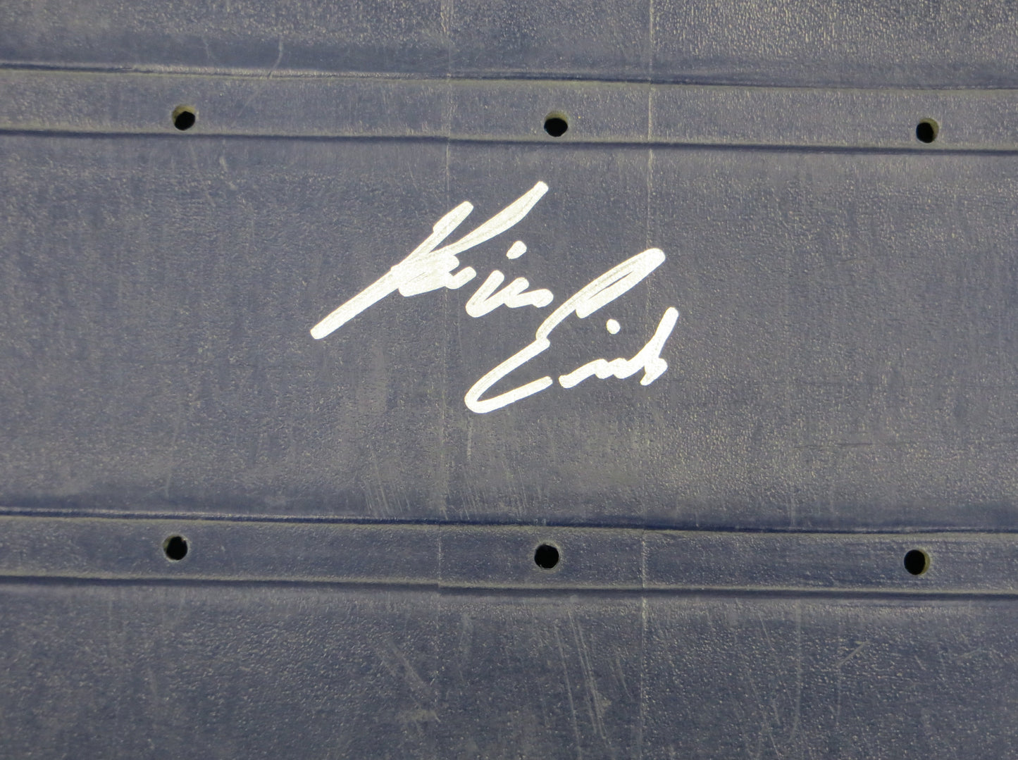 KEVIN VON ERICH SIGNED ORIGINAL TEXAS STADIUM Seat Bottom BAS COA