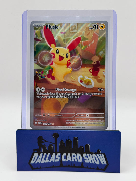 2023 Pokemon - Plusle (Illustration Rare) - 193/182 Paradox Rift NM