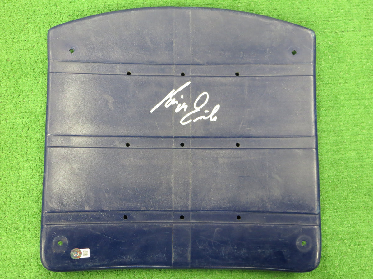 KEVIN VON ERICH SIGNED ORIGINAL TEXAS STADIUM Seat Bottom BAS COA