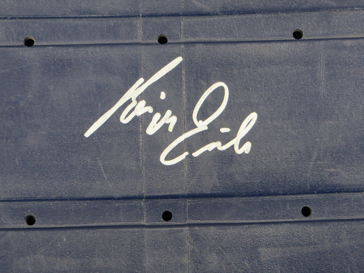 KEVIN VON ERICH SIGNED ORIGINAL TEXAS STADIUM Seat Bottom BAS COA