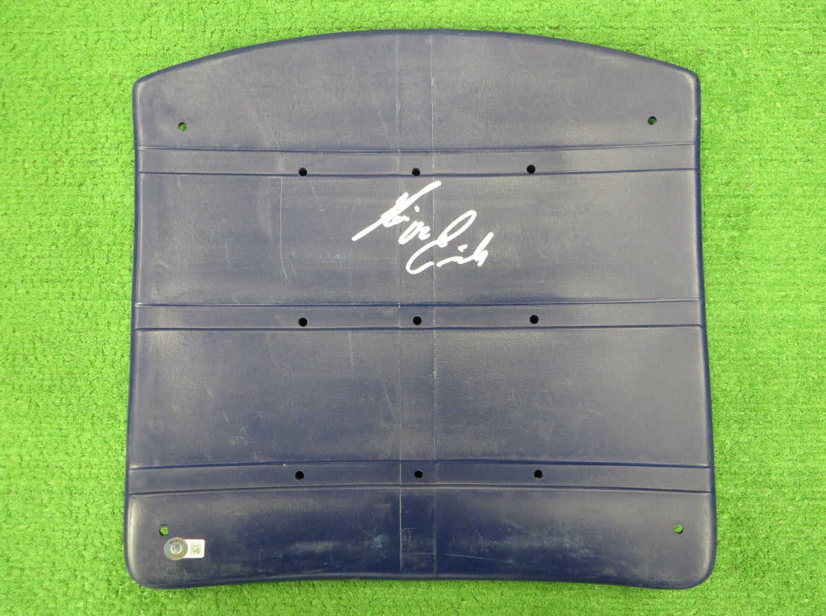 KEVIN VON ERICH SIGNED ORIGINAL TEXAS STADIUM Seat Bottom BAS COA