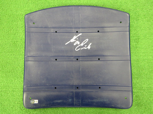 KEVIN VON ERICH SIGNED ORIGINAL TEXAS STADIUM Seat Bottom BAS COA