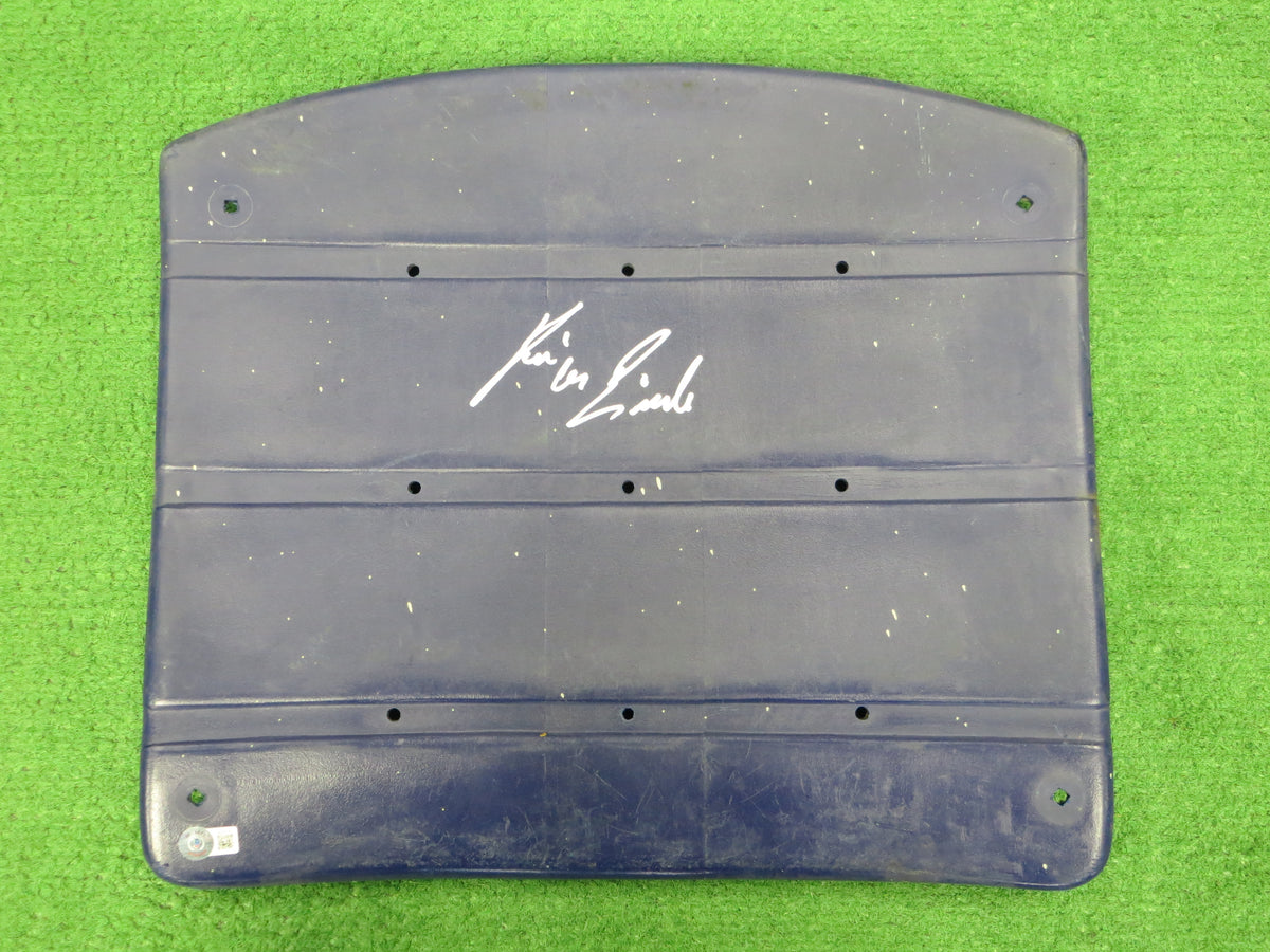 KEVIN VON ERICH SIGNED ORIGINAL TEXAS STADIUM Seat Bottom BAS COA