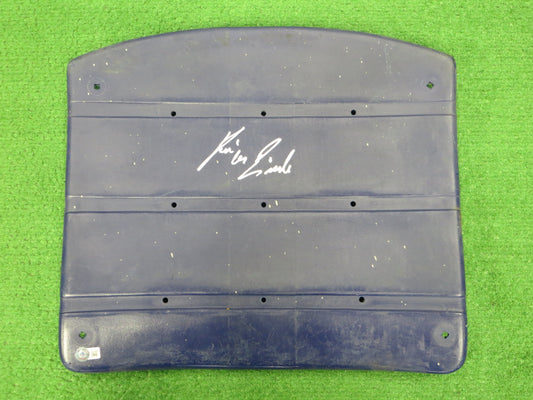 KEVIN VON ERICH SIGNED ORIGINAL TEXAS STADIUM Seat Bottom BAS COA