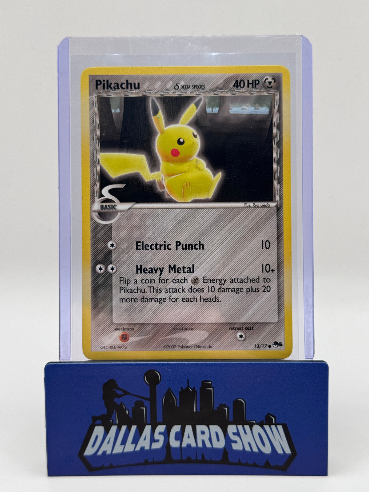 2007 Pokemon - Pikachu (Delta Species) - 13/17 Pop Series 5 LP