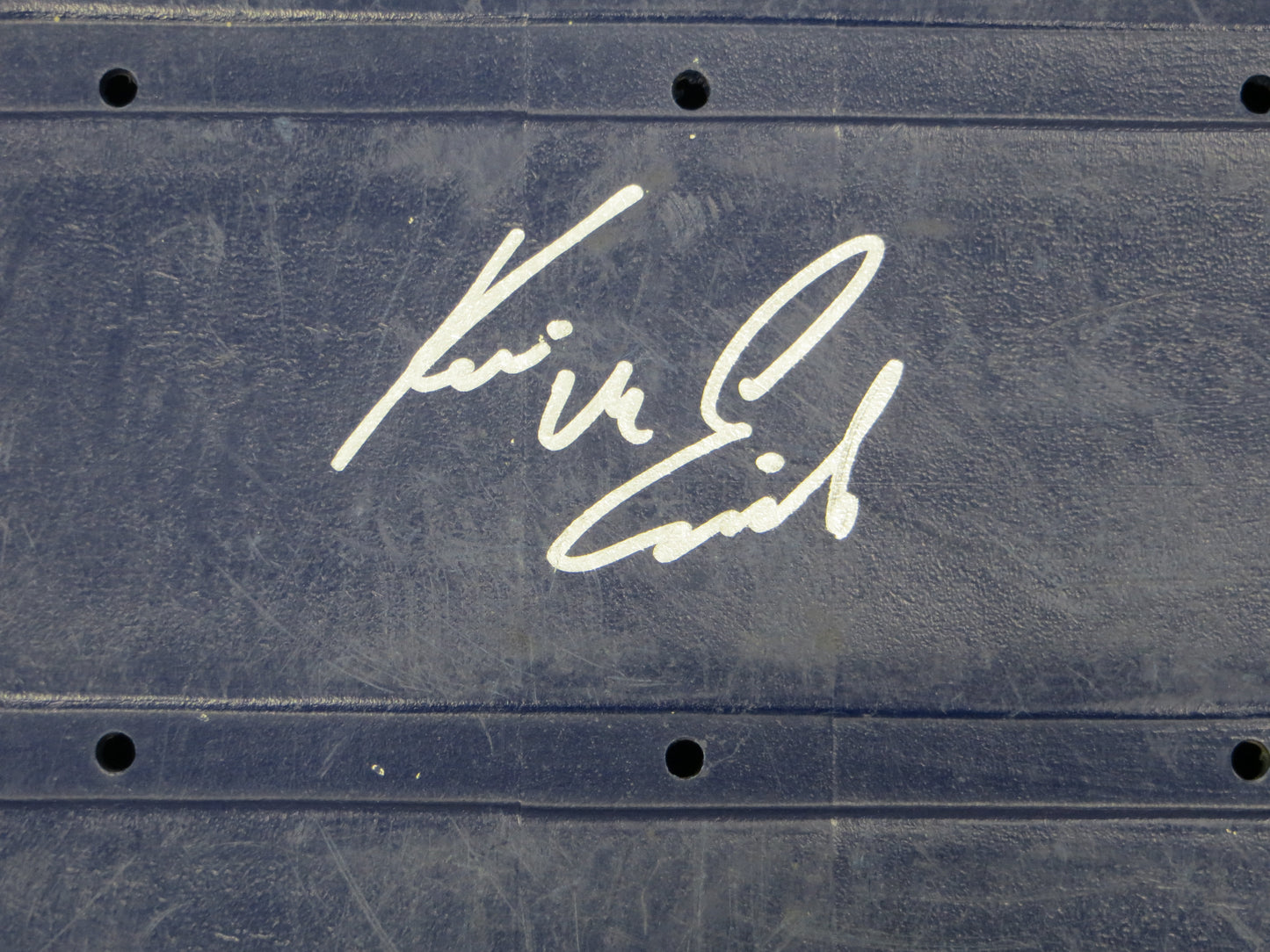 KEVIN VON ERICH SIGNED ORIGINAL TEXAS STADIUM Seat Bottom BAS COA