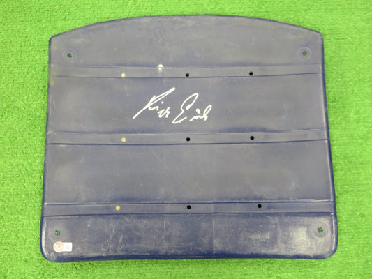KEVIN VON ERICH SIGNED ORIGINAL TEXAS STADIUM Seat Bottom BAS COA