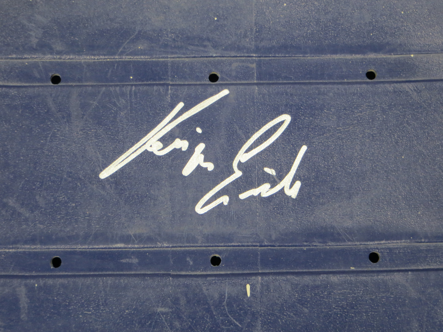 KEVIN VON ERICH SIGNED ORIGINAL TEXAS STADIUM Seat Bottom BAS COA
