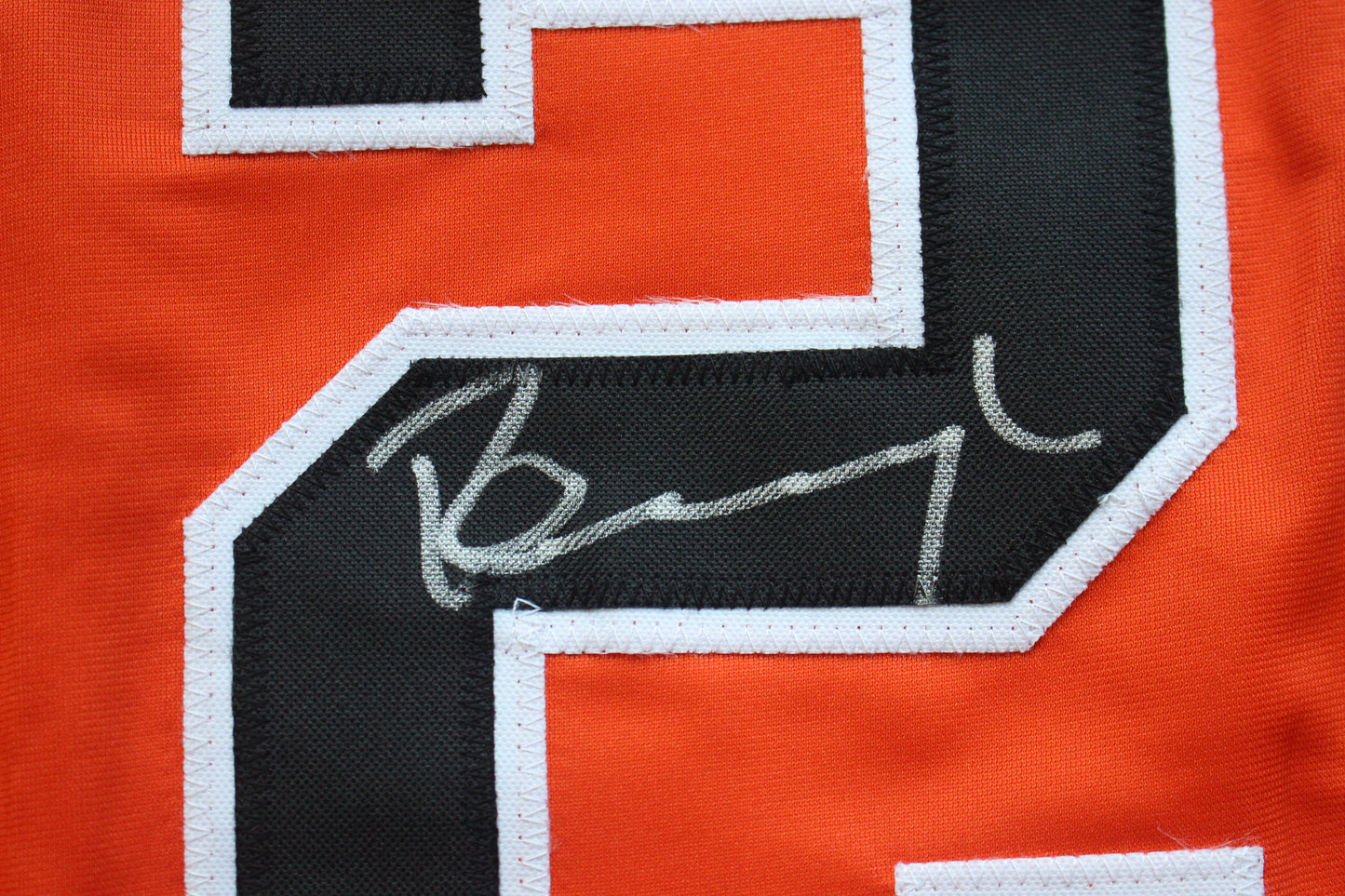 PETE INCAVIGLIA OSU ORANGE #29 "PISTOLS UP!" with STATS