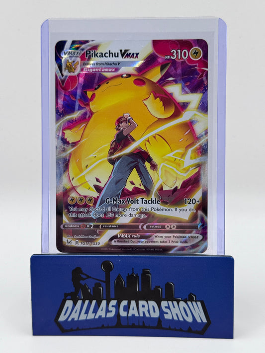 2022 Pokemon - Pikachu VMAX (Trainer Gallery) - TG17/TG30 Lost Origin NM