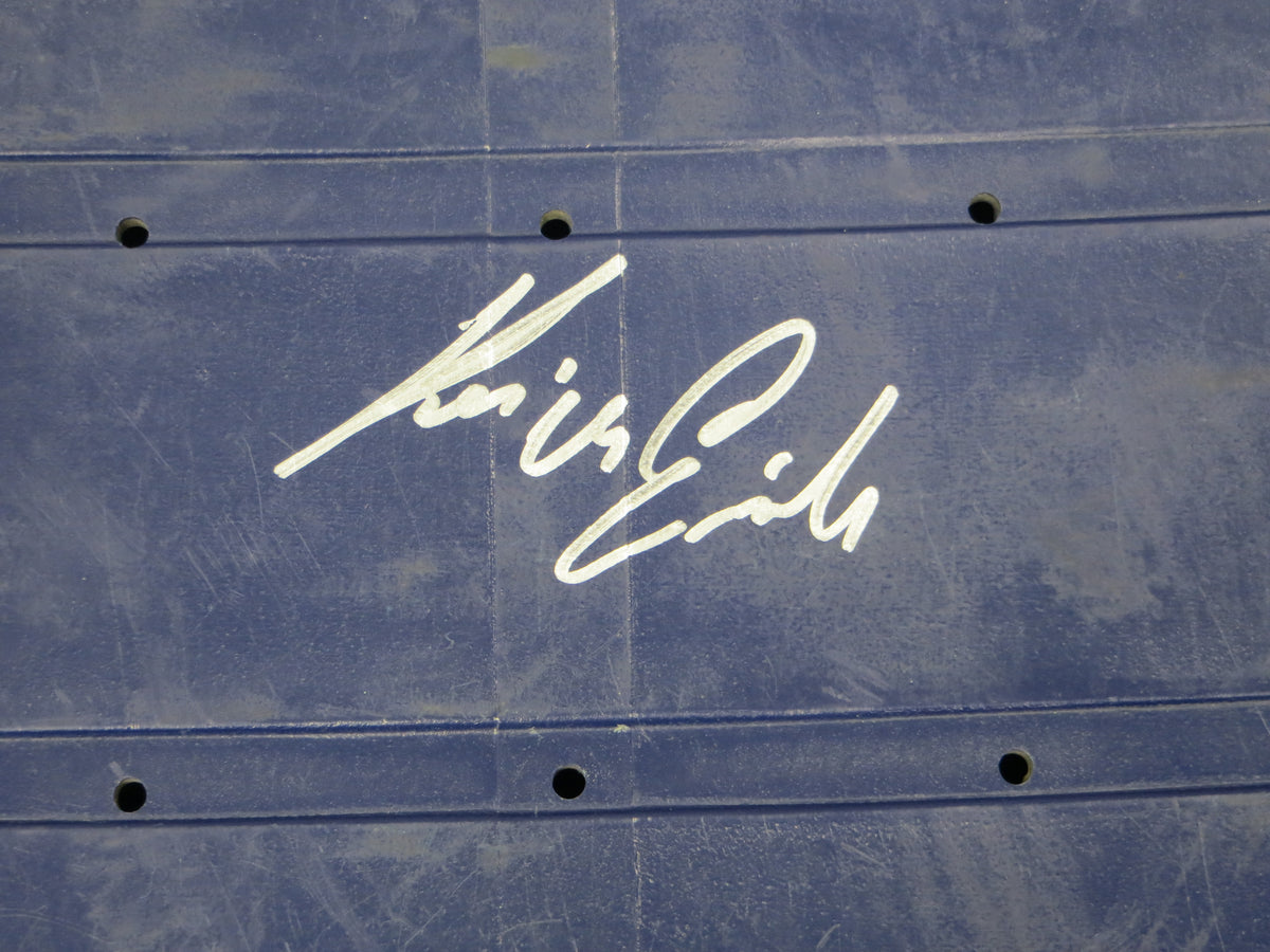 KEVIN VON ERICH SIGNED ORIGINAL TEXAS STADIUM Seat Bottom BAS COA