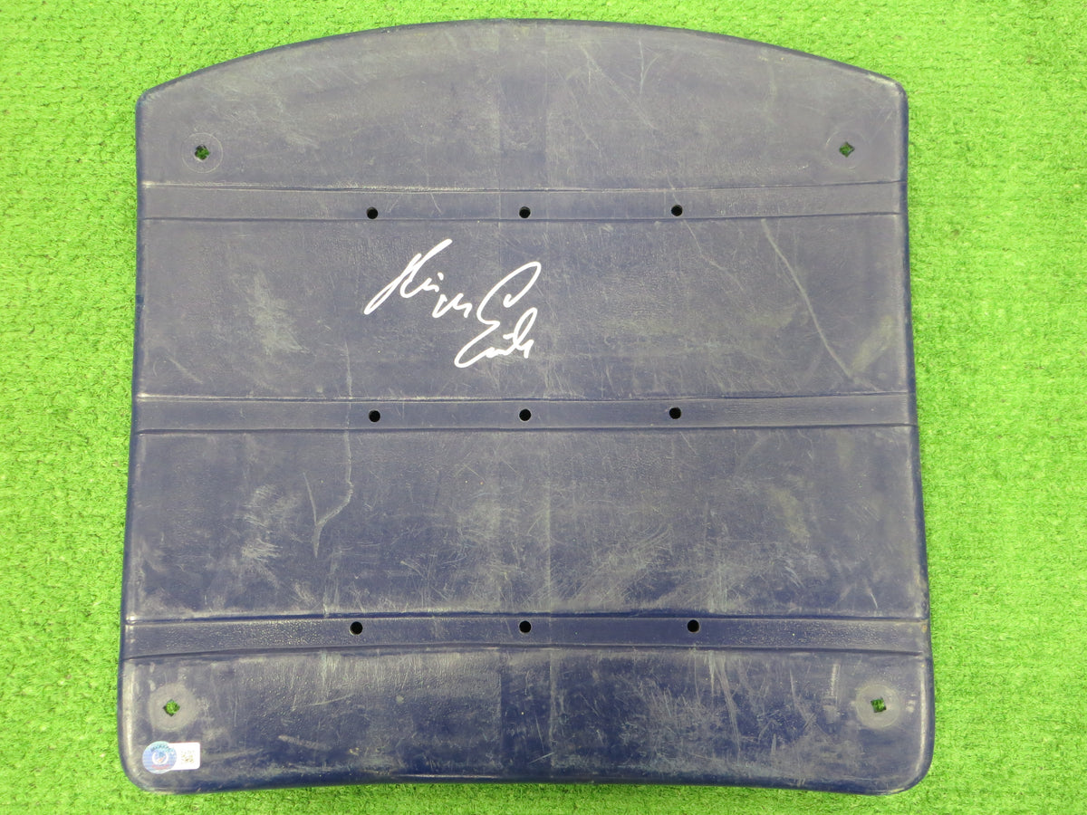 KEVIN VON ERICH SIGNED ORIGINAL TEXAS STADIUM Seat Bottom BAS COA