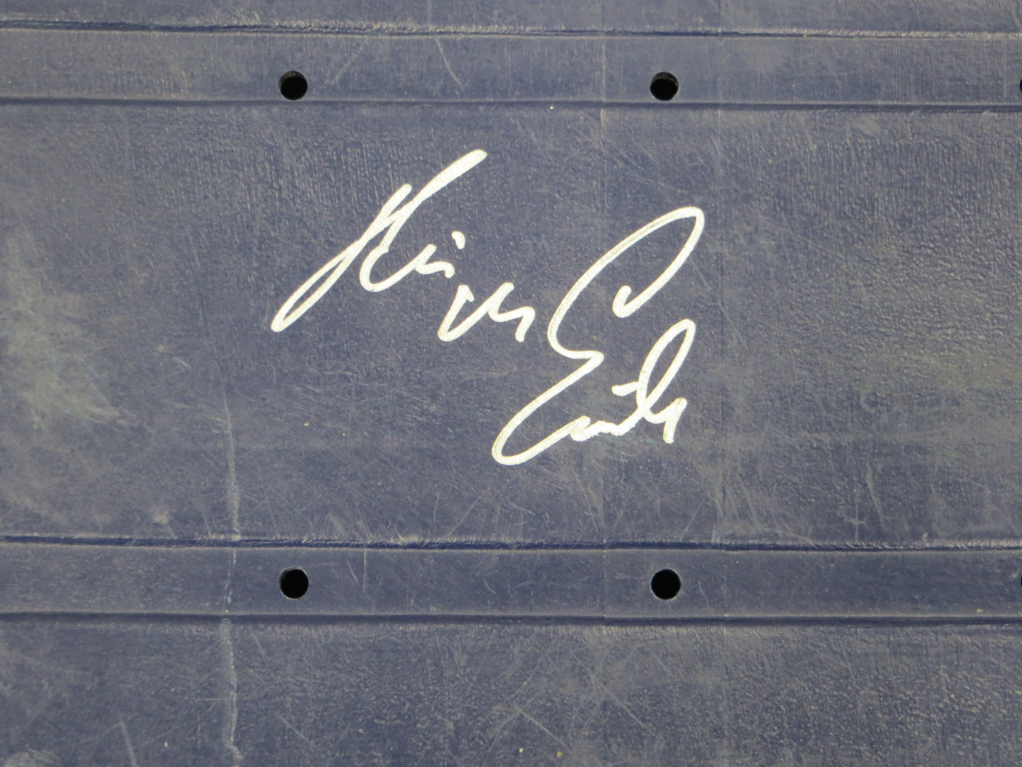 KEVIN VON ERICH SIGNED ORIGINAL TEXAS STADIUM Seat Bottom BAS COA