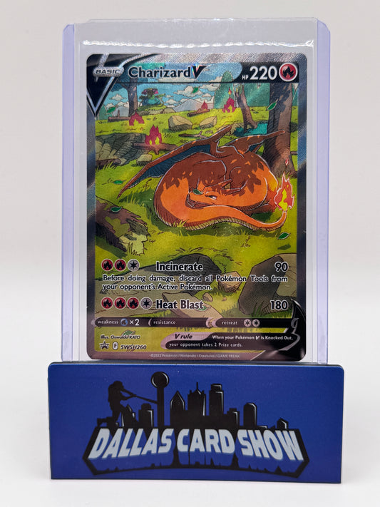 2022 Pokemon - Charizard V (Promos) - SWSH260 Black Star Promo NM