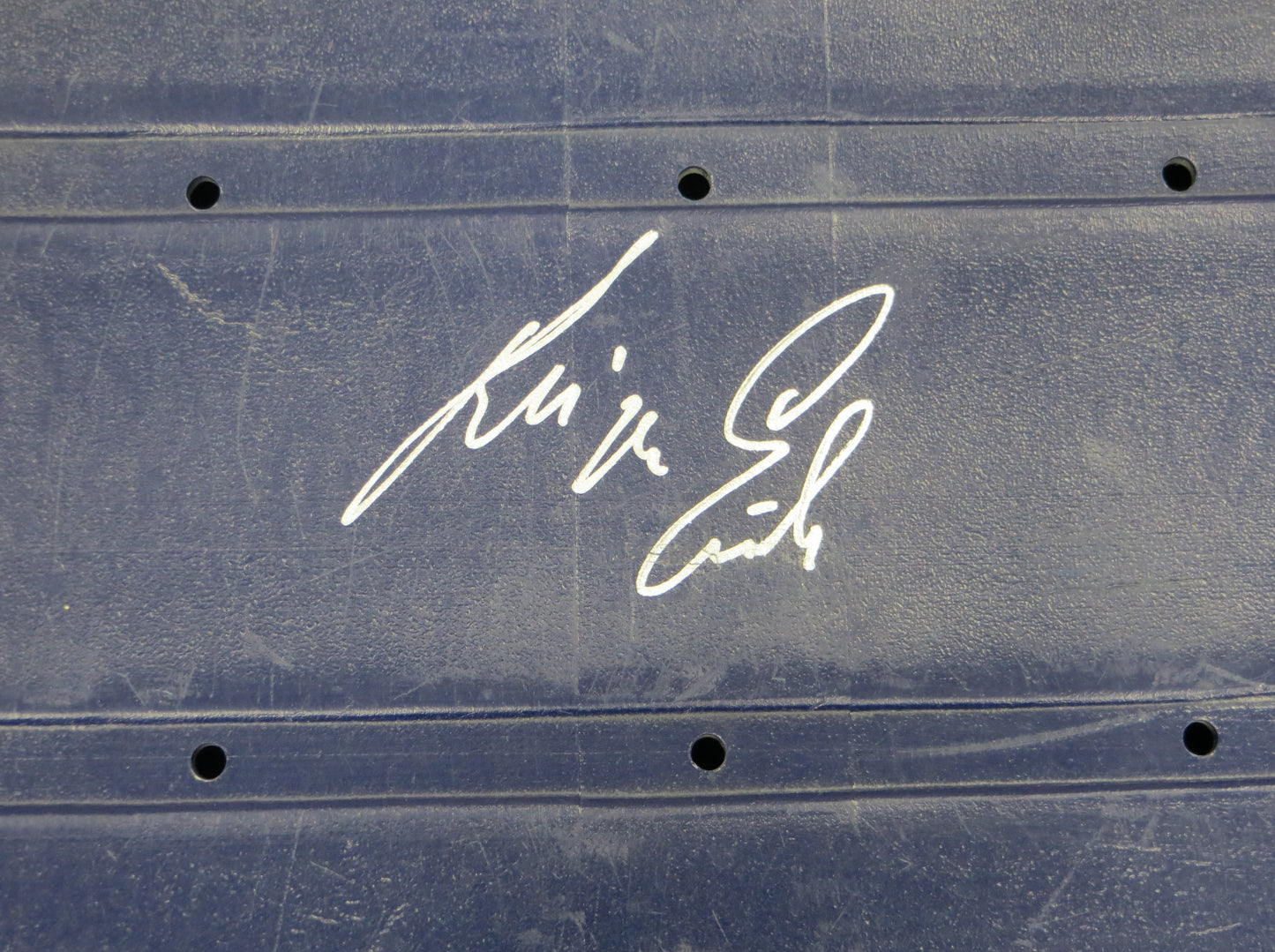 KEVIN VON ERICH SIGNED ORIGINAL TEXAS STADIUM Seat Bottom BAS COA