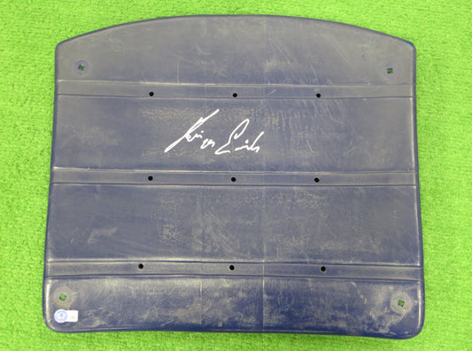KEVIN VON ERICH SIGNED ORIGINAL TEXAS STADIUM Seat Bottom BAS COA