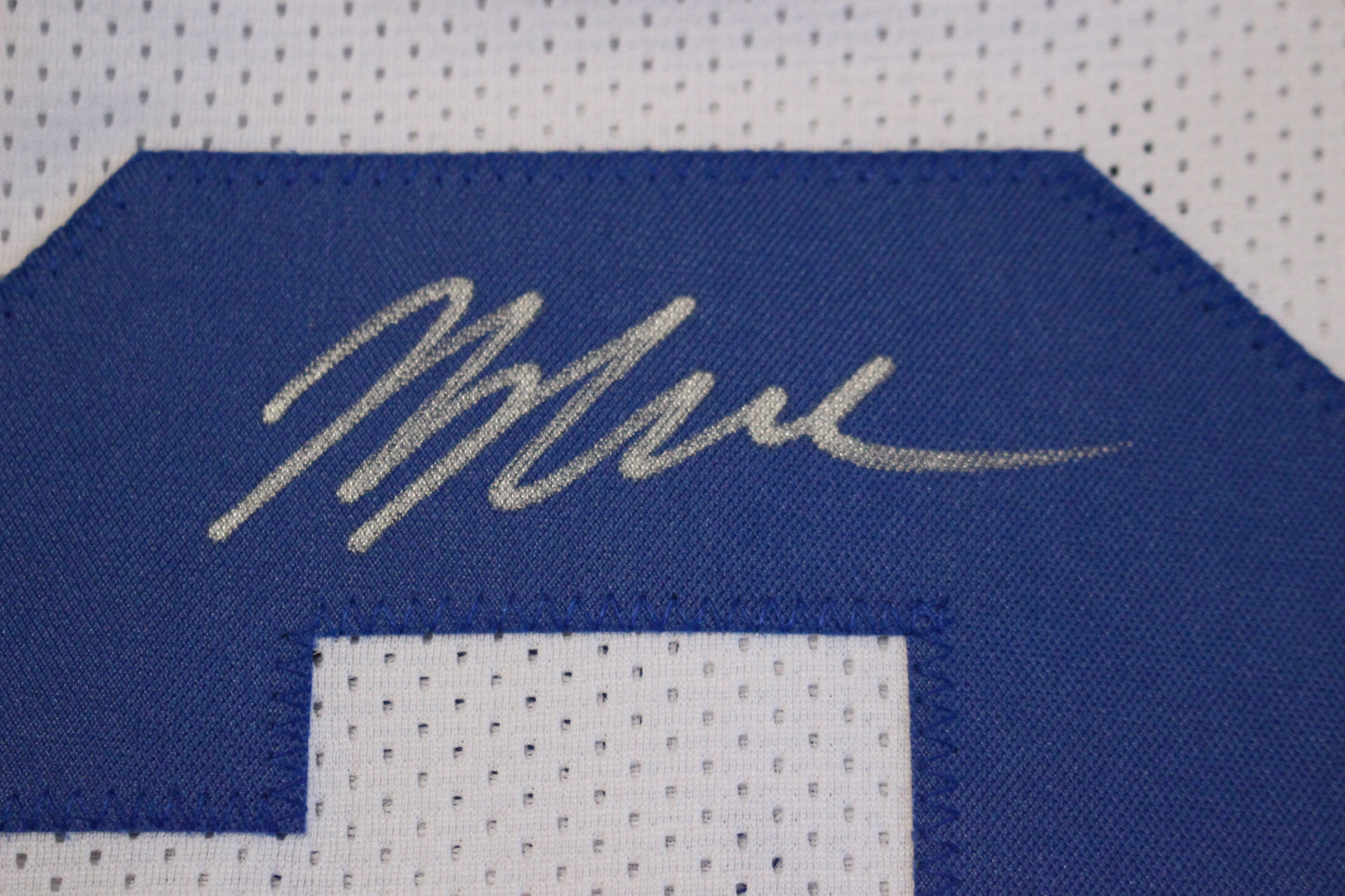 JAYDON BLUE DALLAS COWBOYS SIGNED HOME FOOTBALL JERSEY Texas Longhorns  BAS