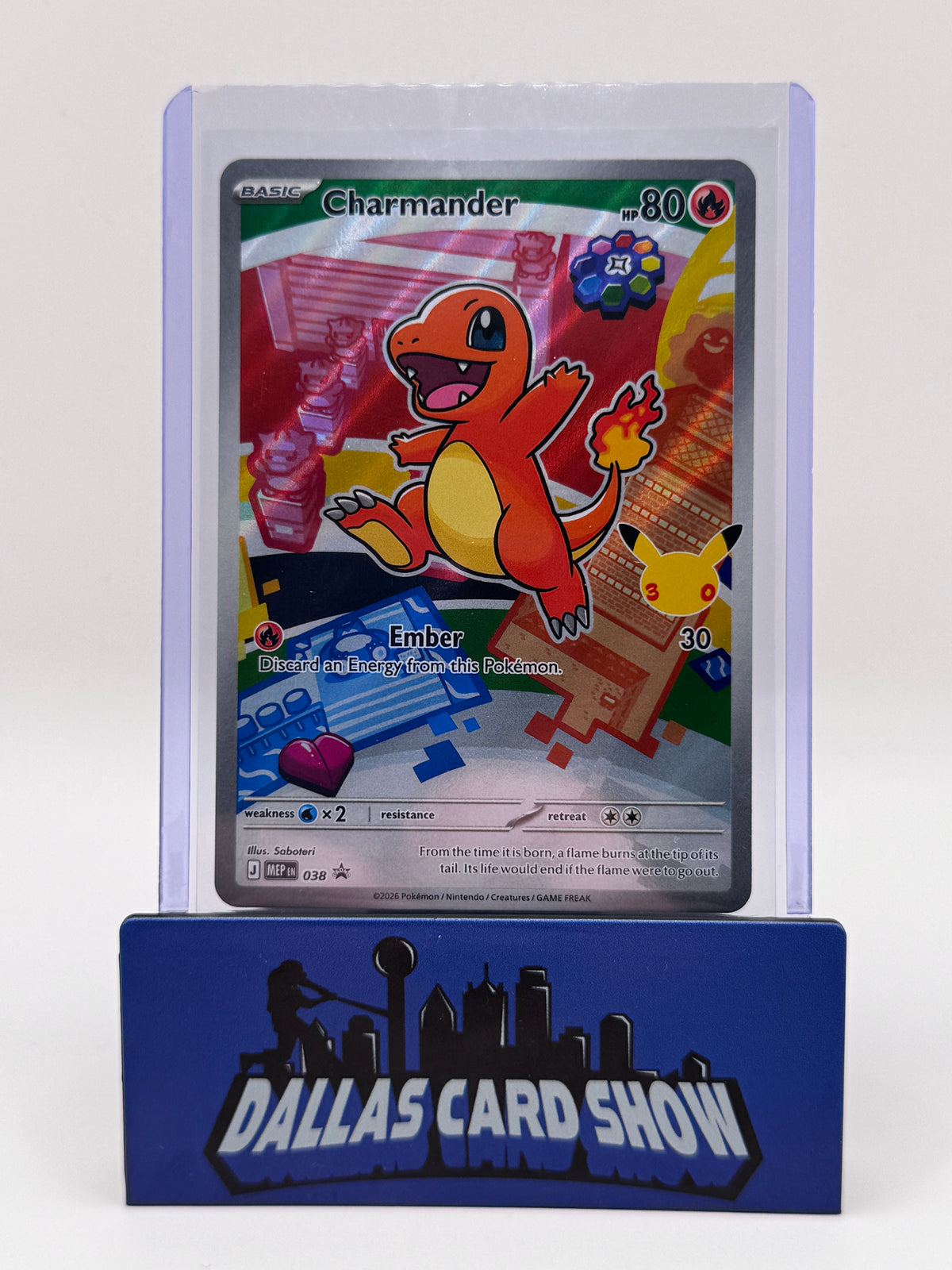 2026 Pokemon - Charmander (Illustration Rare) - MEP038 First Partner Collection NM