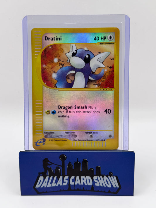 2002 Pokemon - Dratini (Rev. Foil) - 107/165 Expedition HP