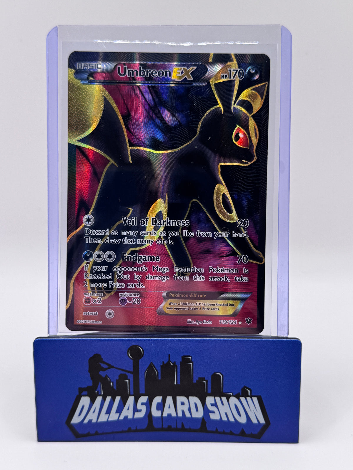 2016 Pokemon - Umbreon EX (Full Art) - 119/124 Fates Collide MP