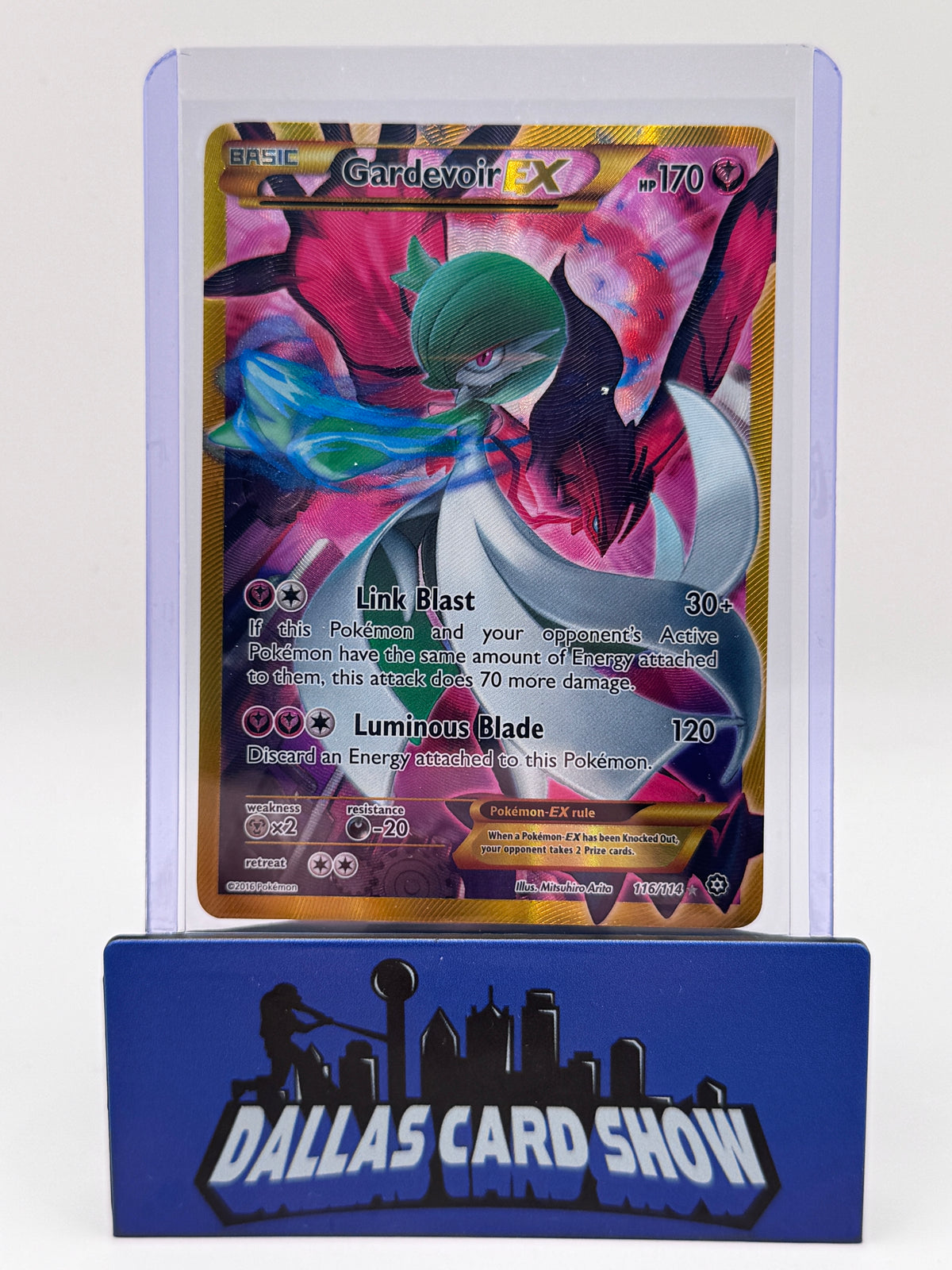 2016 Pokemon - Gardevoir EX (Secret) - 116/114 Steam Siege LP