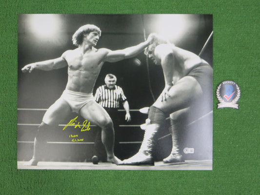 KEVIN VON ERICH SIGNED 16x20 PHOTO w/INSC BAS COA