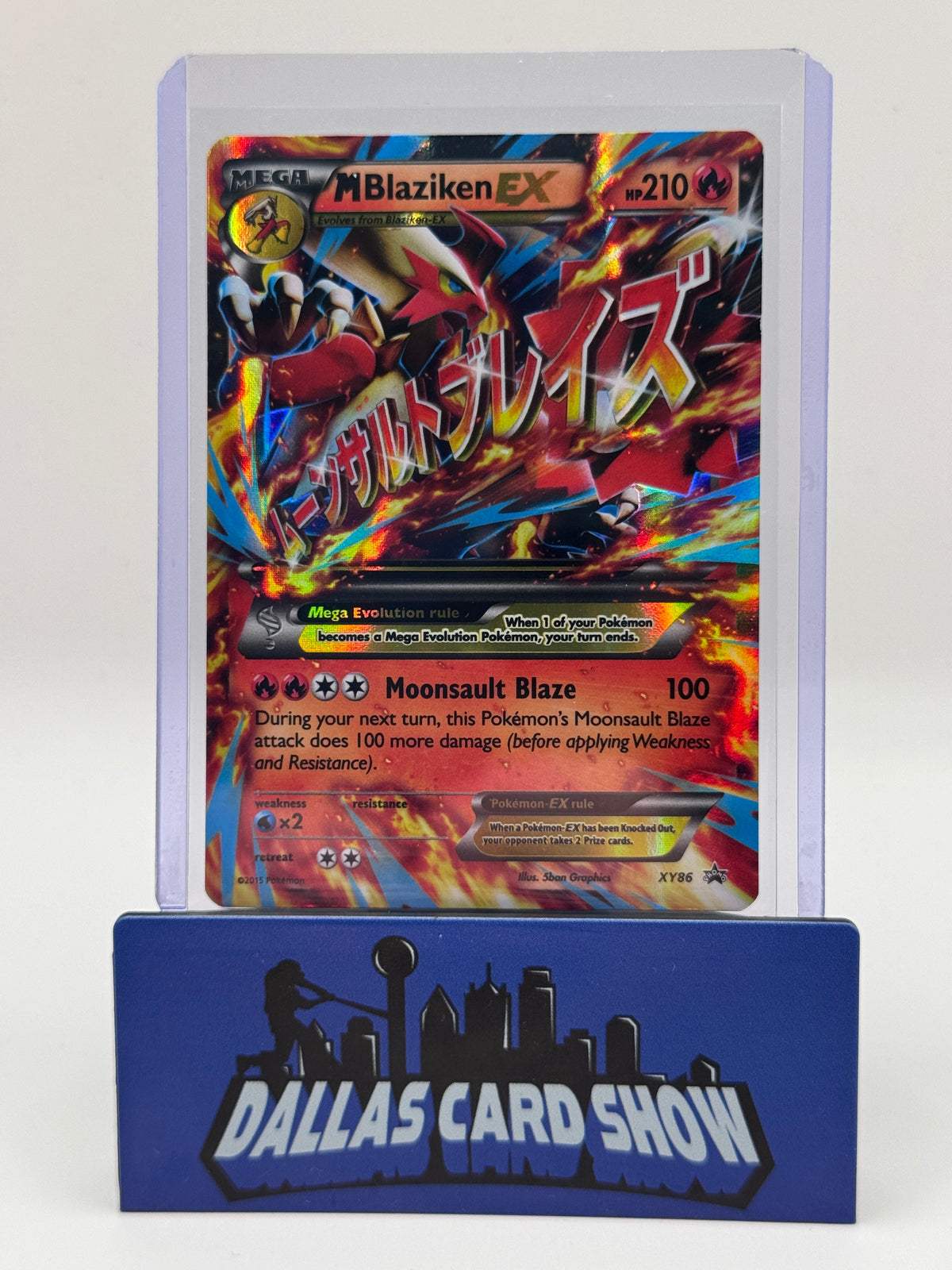 2015 Pokemon - M Blaziken EX - XY86 Black Star Promos MP