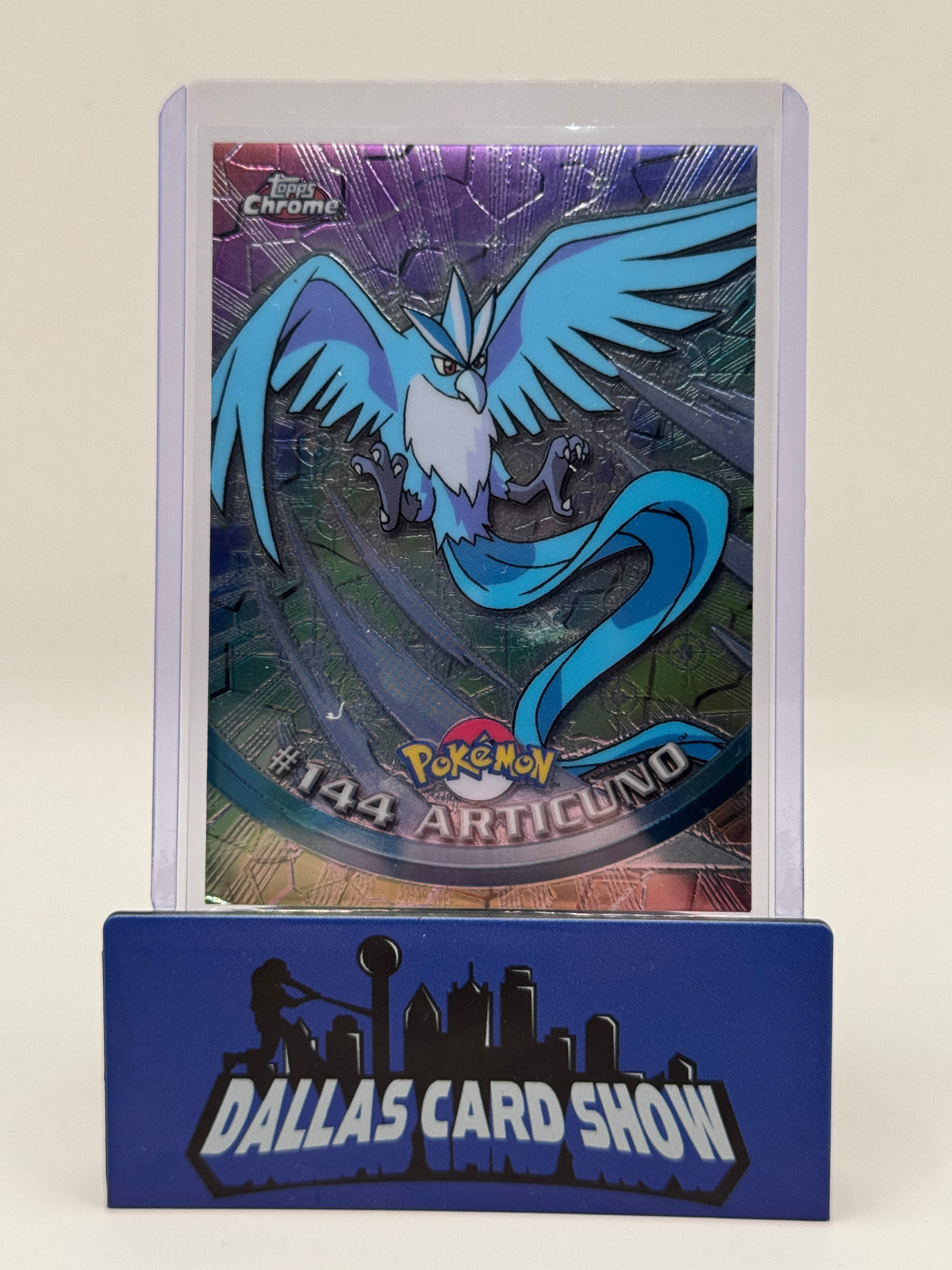 2000 Topps Chrome Pokemon - Articuno - #144 TV Animation LP