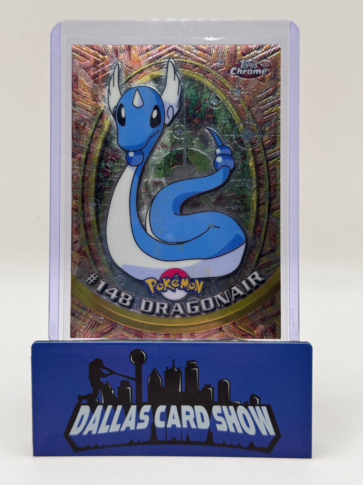 2000 Topps Chrome Pokemon - Dragonair - #148 TV Animation NM