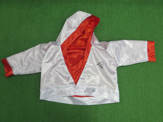 KEVIN VON ERICH SIGNED WHITE RING ROBE BAS COA