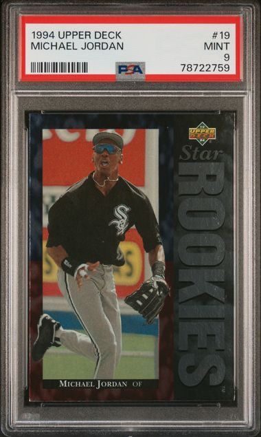 1994 Upper Deck #19 Michael Jordan PSA 9