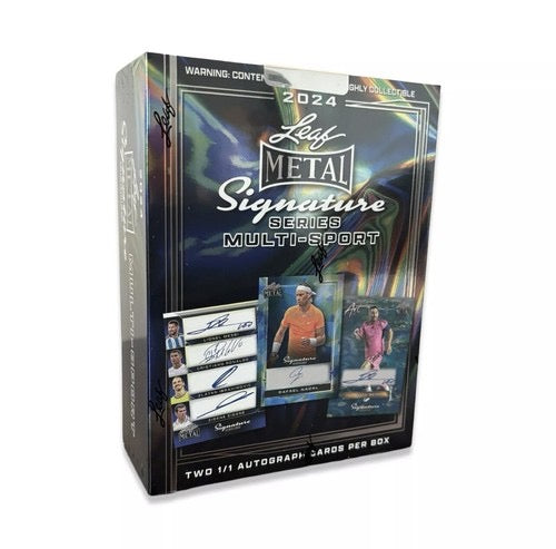 2024 Leaf Metal Signature Series Multi-Sport Hobby Box