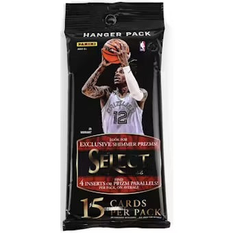 2021-22 Panini Select Basketball Hanger Pack