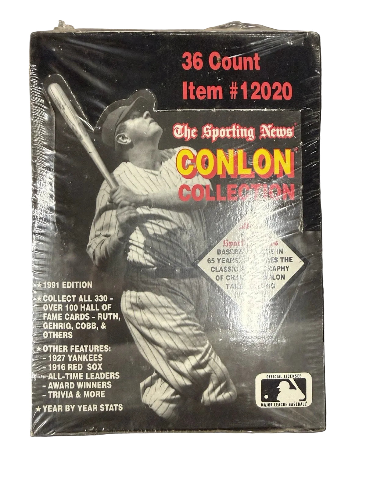 1991 MegaCards The Sporting News Conlon Collection Sealed Box