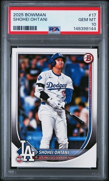 2025 Bowman #17 Shohei Ohtani PSA 10