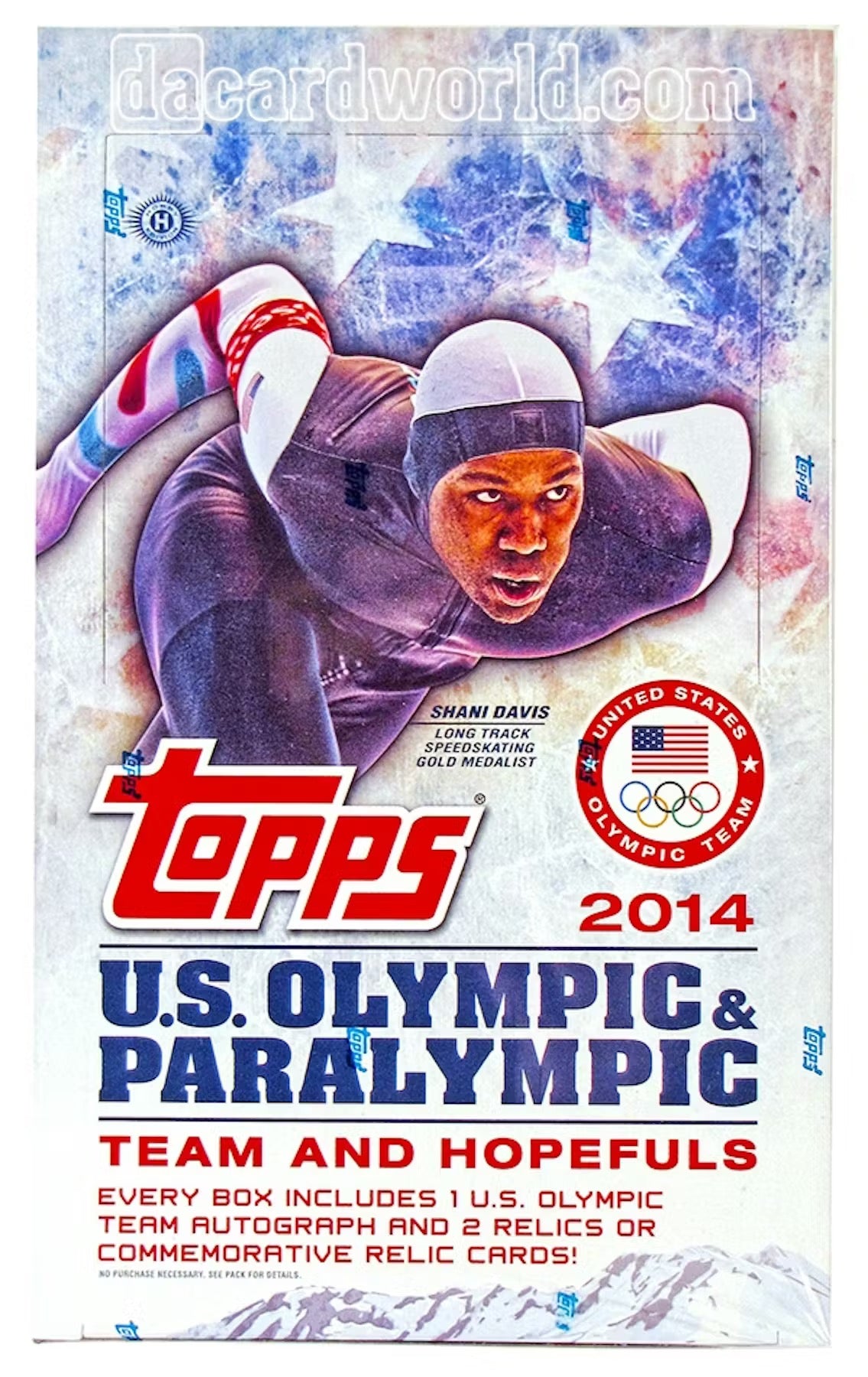 2014 Topps U.S. Olympic & Paralympic Hobby Box