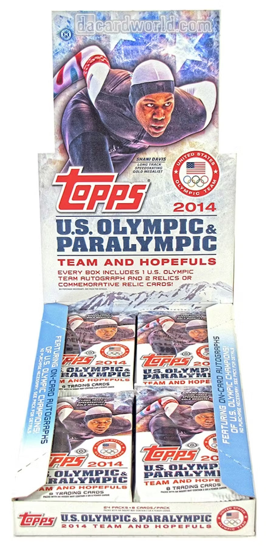 2014 Topps U.S. Olympic & Paralympic Hobby Box