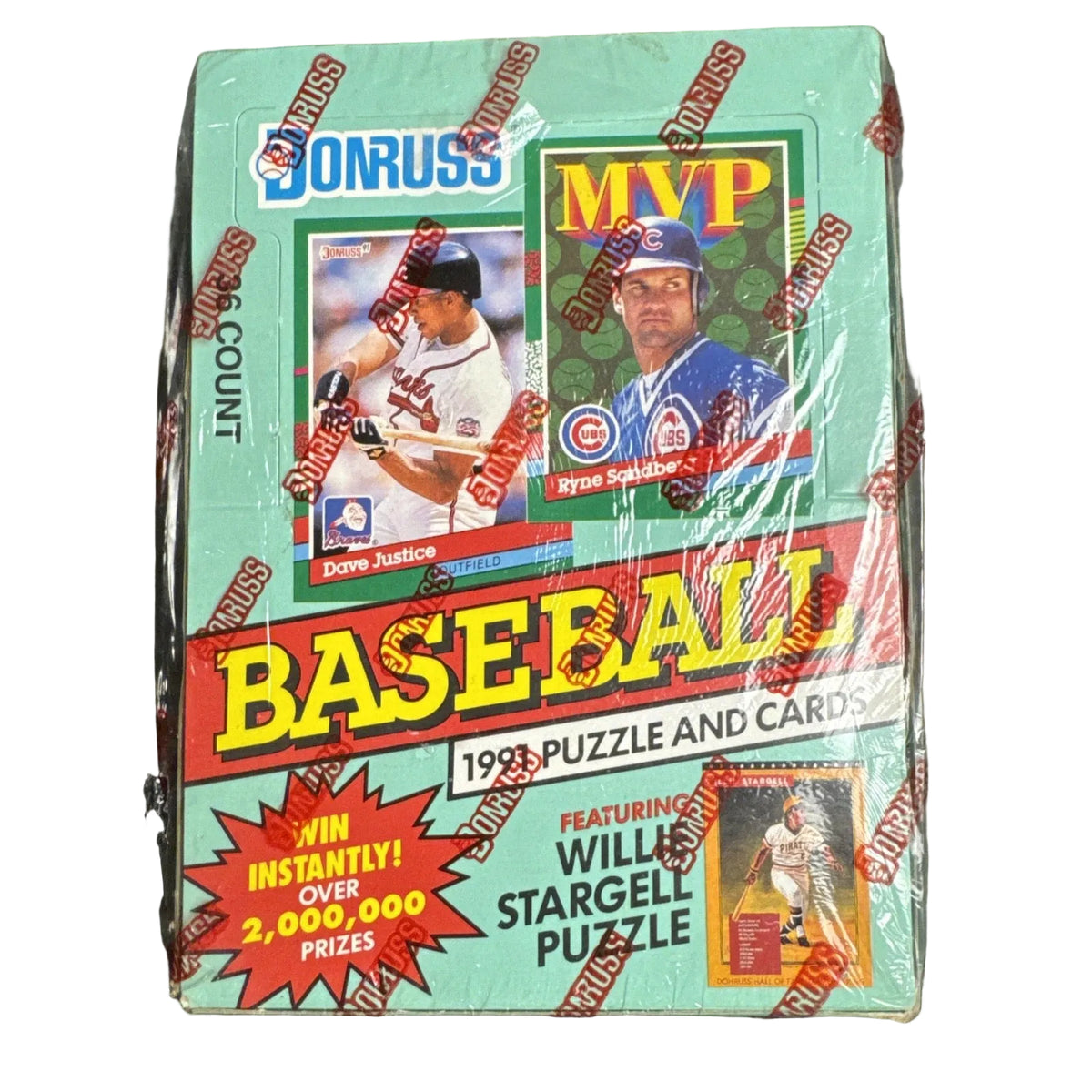 1991 Donruss Baseball Series 2 Sealed Box