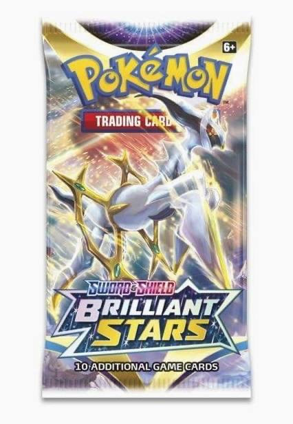 Pokemon Sword & Shield Brilliant Stars Booster Pack