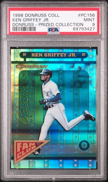 1998 Donruss Collection #PC156 Ken Griffey Jr. Prized Collection PSA 9