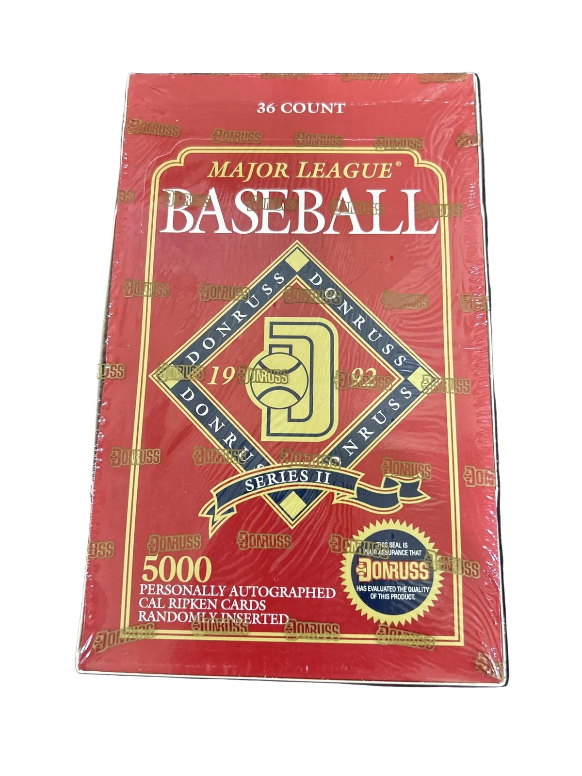 1992 Donruss Series 2 Baseball Factory Sealed Wax Box
