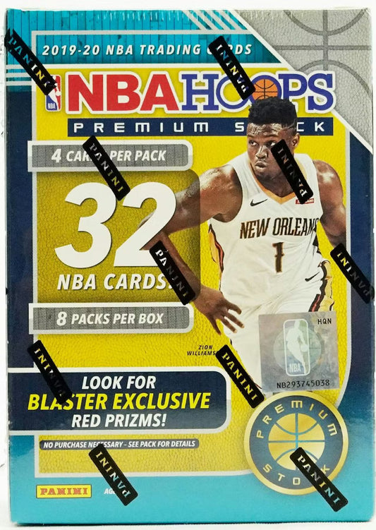 2019-20 Hoops Premium Stock Basketball Blaster Box