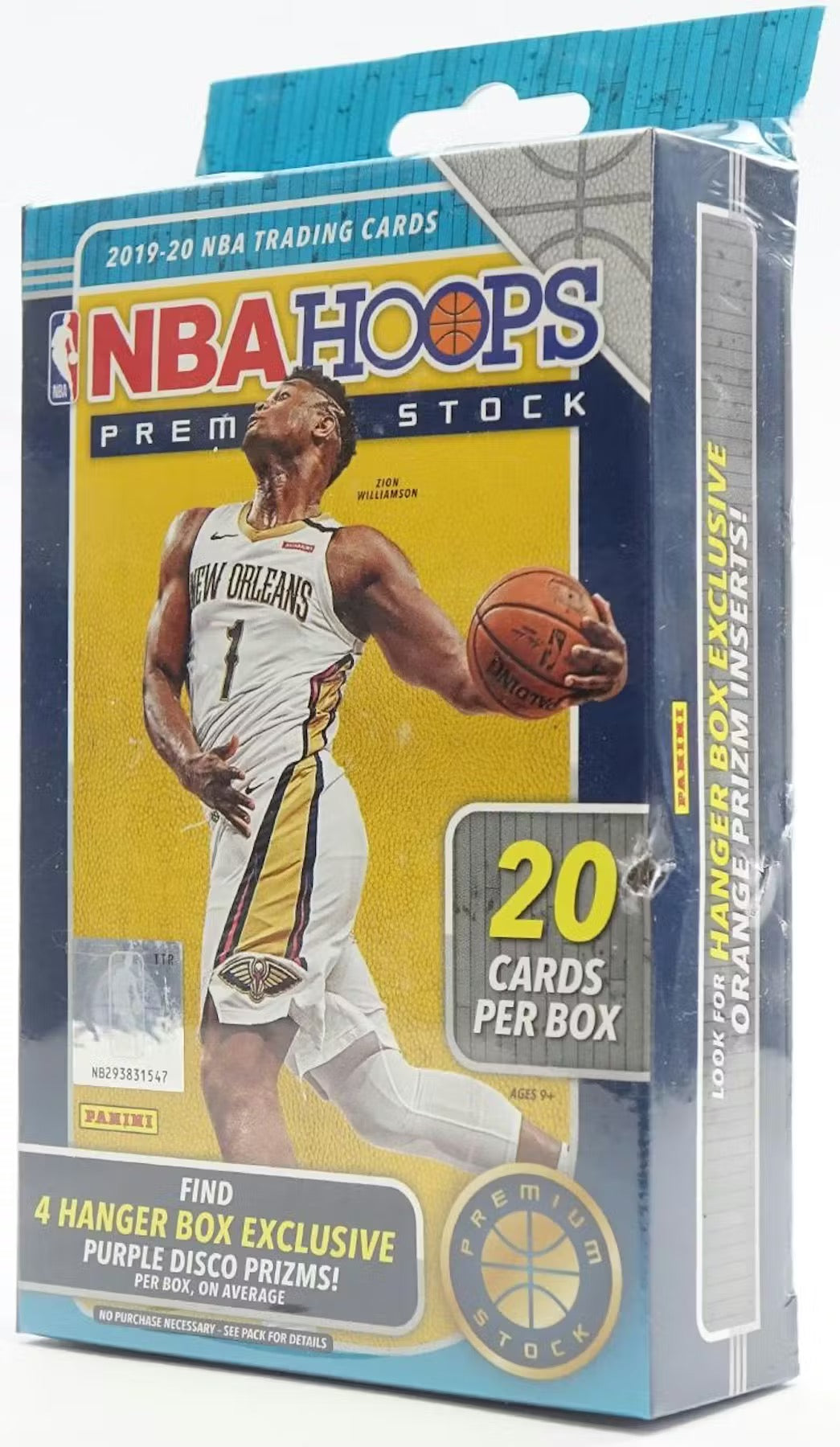 2019-20 Hoops Premium Stock Basketball Hanger Box