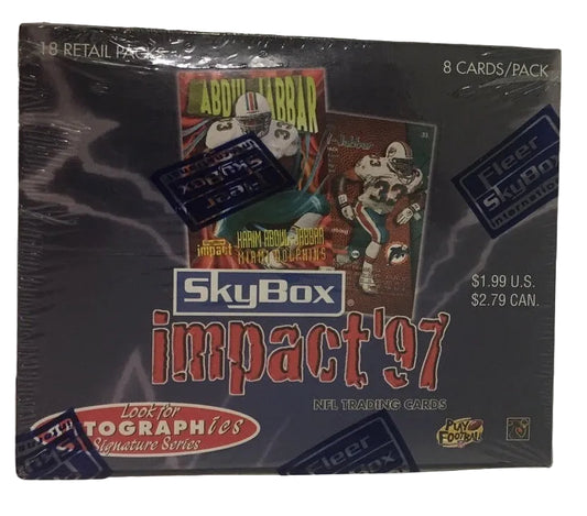 1997 Skybox Impact Football Retail Box