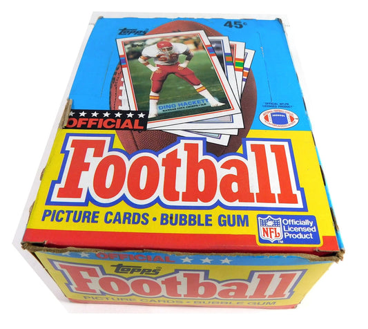 1989 Topps Football Wax Box Factory Sealed 36 Packs