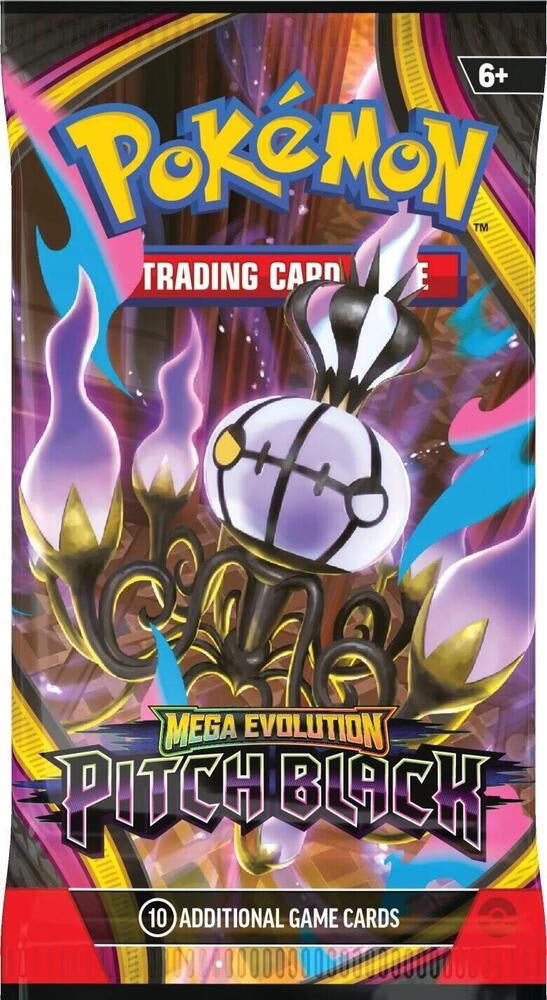 2026 Pokemon Mega Evolutions Pitch Black Booster Pack