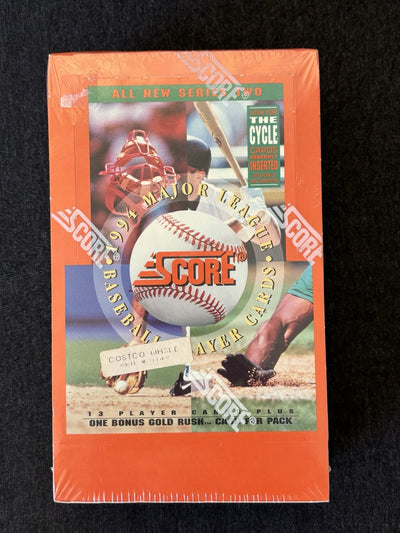 1994 Score Baseball Series Two Hobby Box