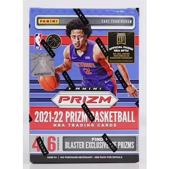 2021-22 Panini Prizm Basketball Blaster Box